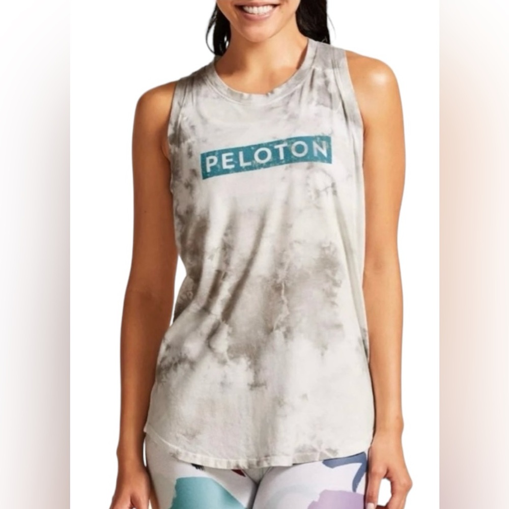 Tie-Dye PELOTON Racerback Tank